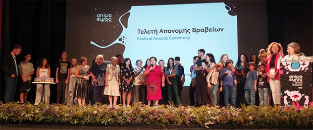 Participants in Anima Syros’ media literacy programs