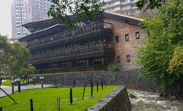 Beitou's green-built library