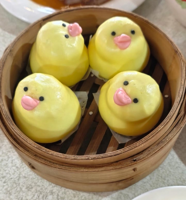 Dessert at the duck restaurant