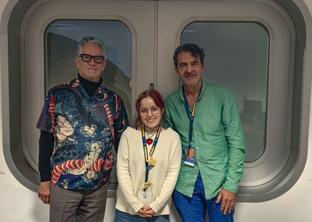 Nik with fellow jury members Adriana Andrade and Menno Nooijer