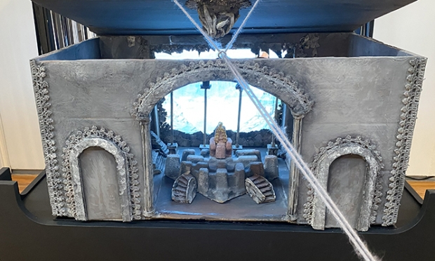 Closeup of a Zograscope