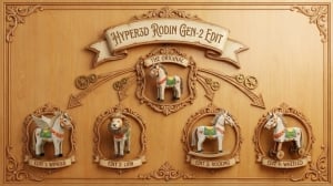 Beyond Generation: Hyper3D.AI CTO Zhang Qixuan on Rodin Gen-2 Edit and the Future of 3D AI Workflows