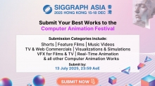 Call for Submissions: SIGGRAPH Asia 2025 Computer Animation Festival